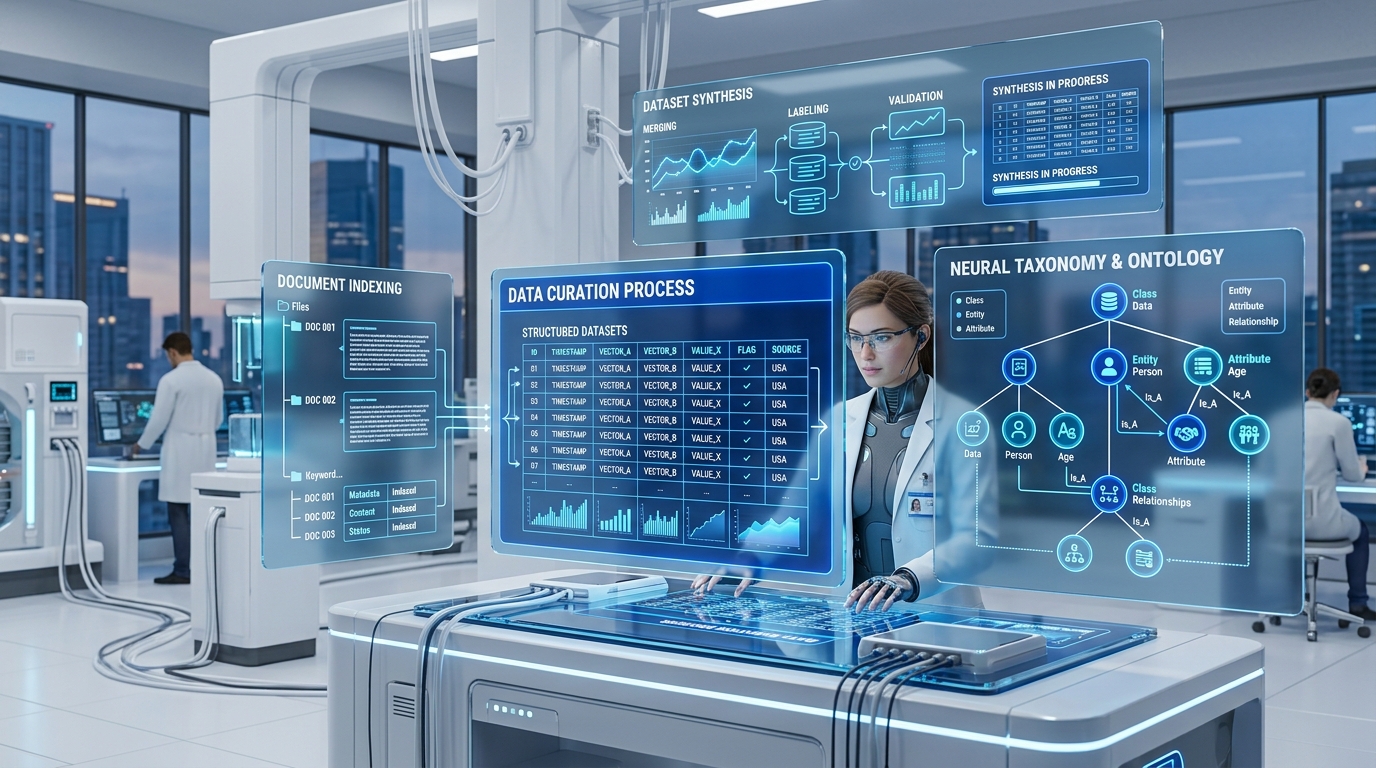 Curadoria e síntese de datasets na MSC Academy